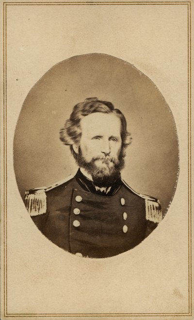 Bust Length Portrait of a Man in Uniform by St. Louis Scholten